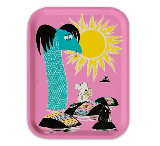 Opto Design Moomin Håll Sverige Rent bakke 27x20 cm pink