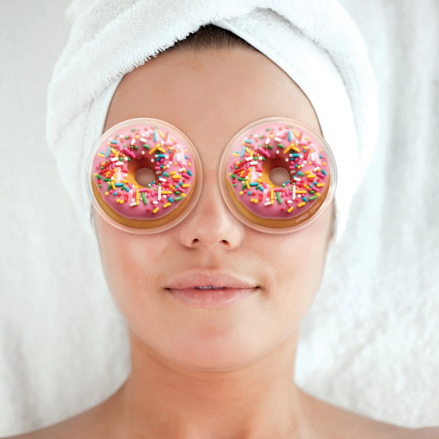 Fred Chill Out Donut øjenmaske kølende
