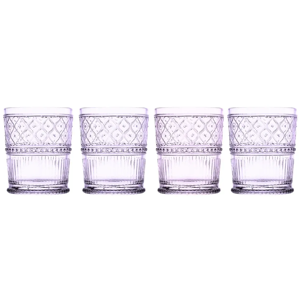 Godinger Claro Lavender whiskyglas 4 stk 12 oz lavendel