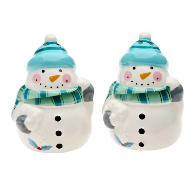 Godinger Winter Weather Snowman salt- og pebersæt jul