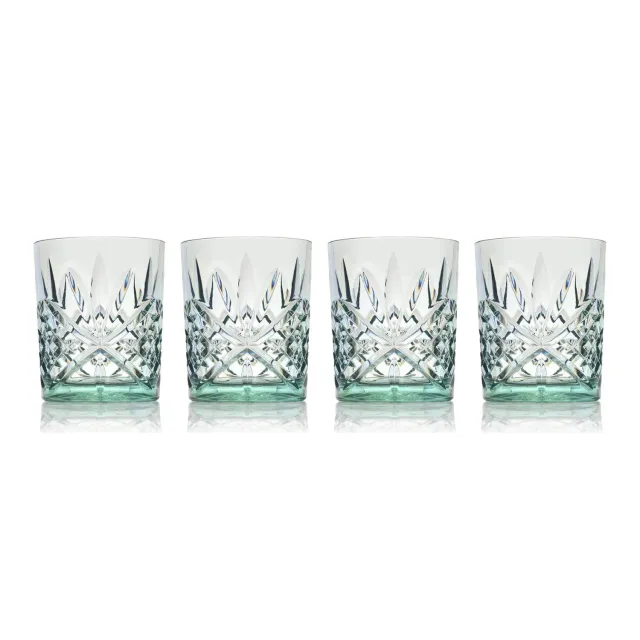 Godinger Dublin whiskyglas 4 stk seafoam akryl 12 oz