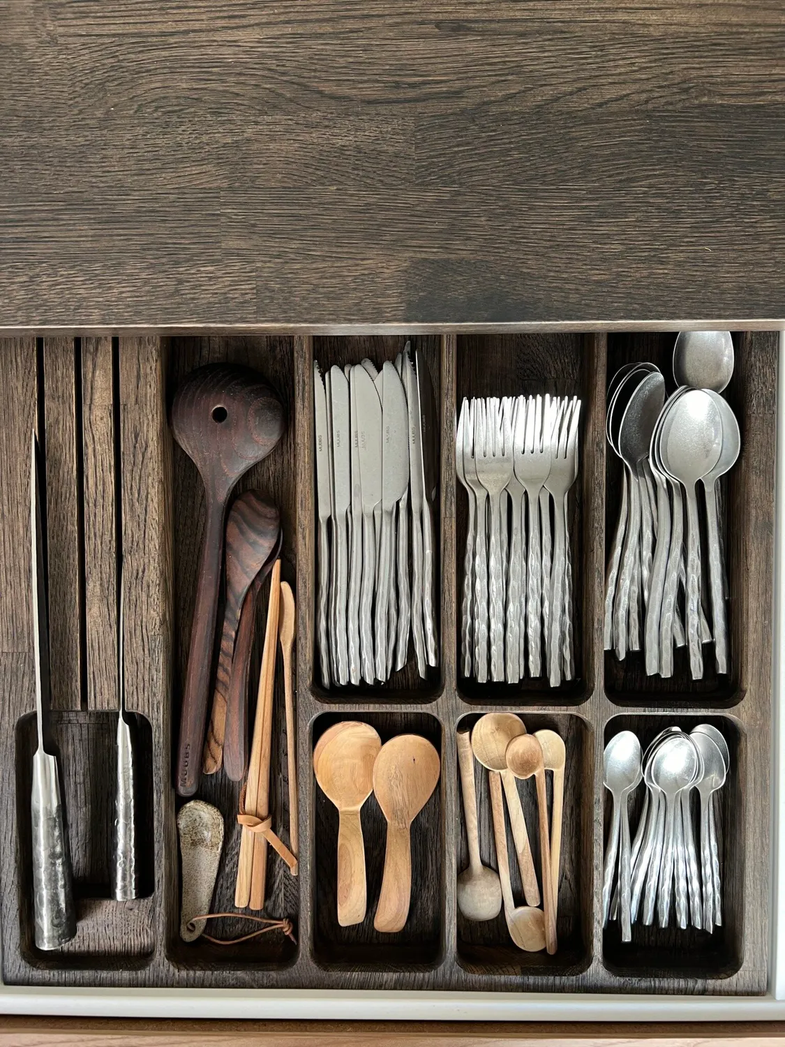 Denwood The Organizer 60 bestikbakke 3 knive
