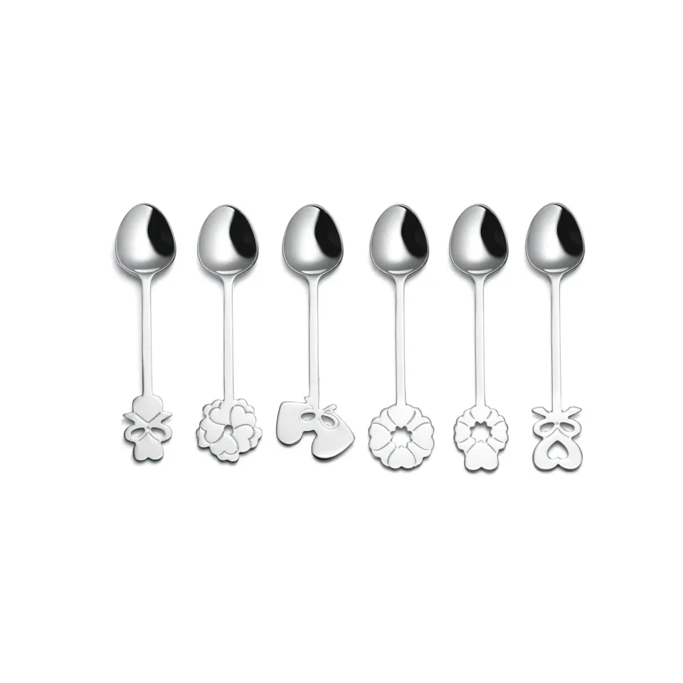 Guzzini Love kaffeskeer 6 stk bryllup