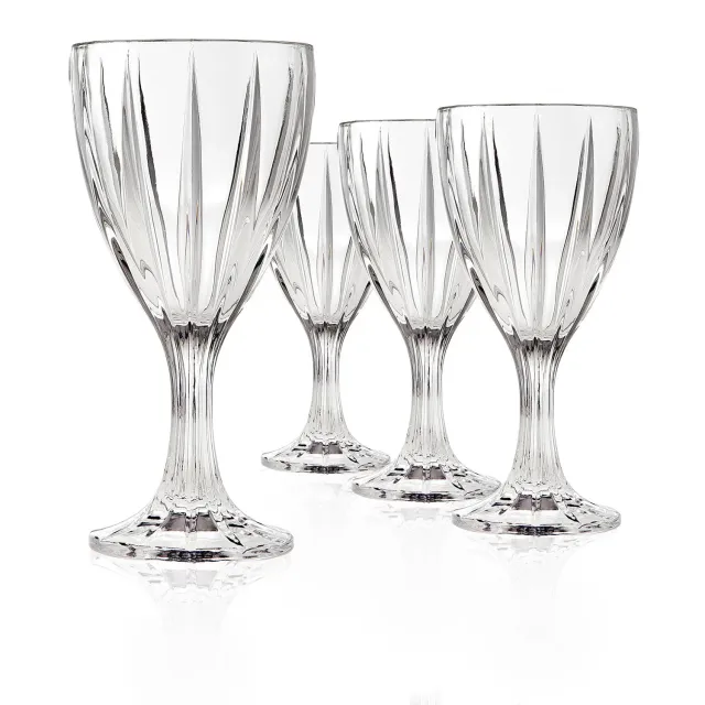 Godinger Parallels pokalglas krystal sæt med 4