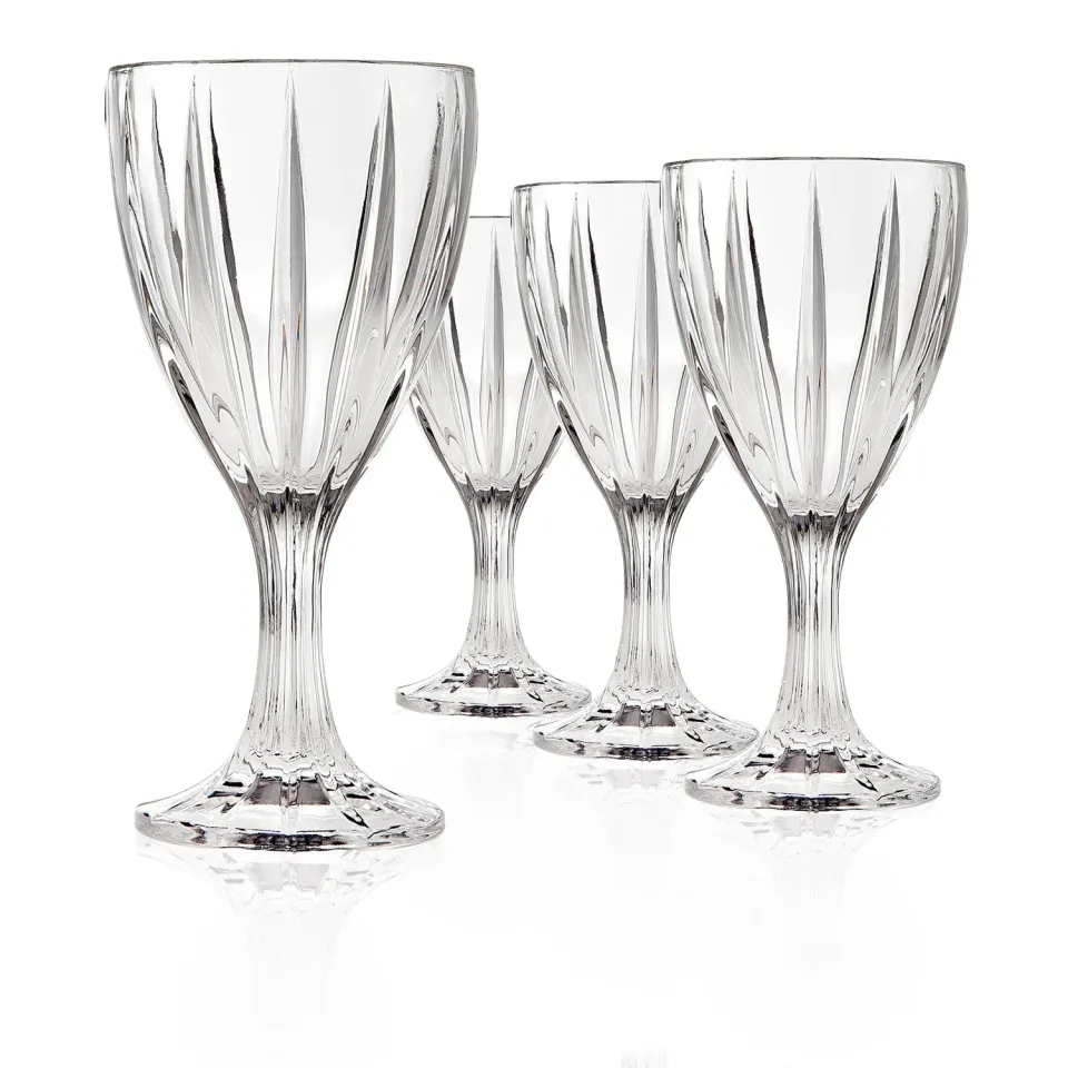 Godinger Parallels pokalglas krystal sæt med 4