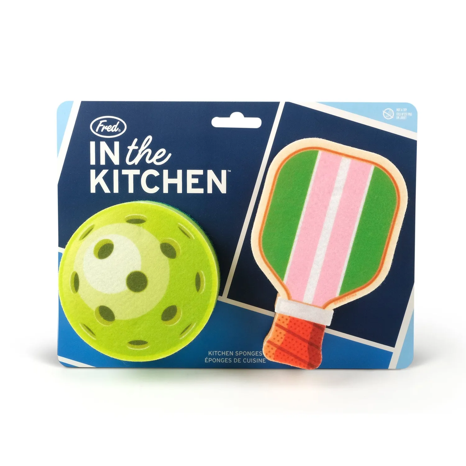 Fred In The Kitchen pickleball køkkensvamp 2-pak 3-lags