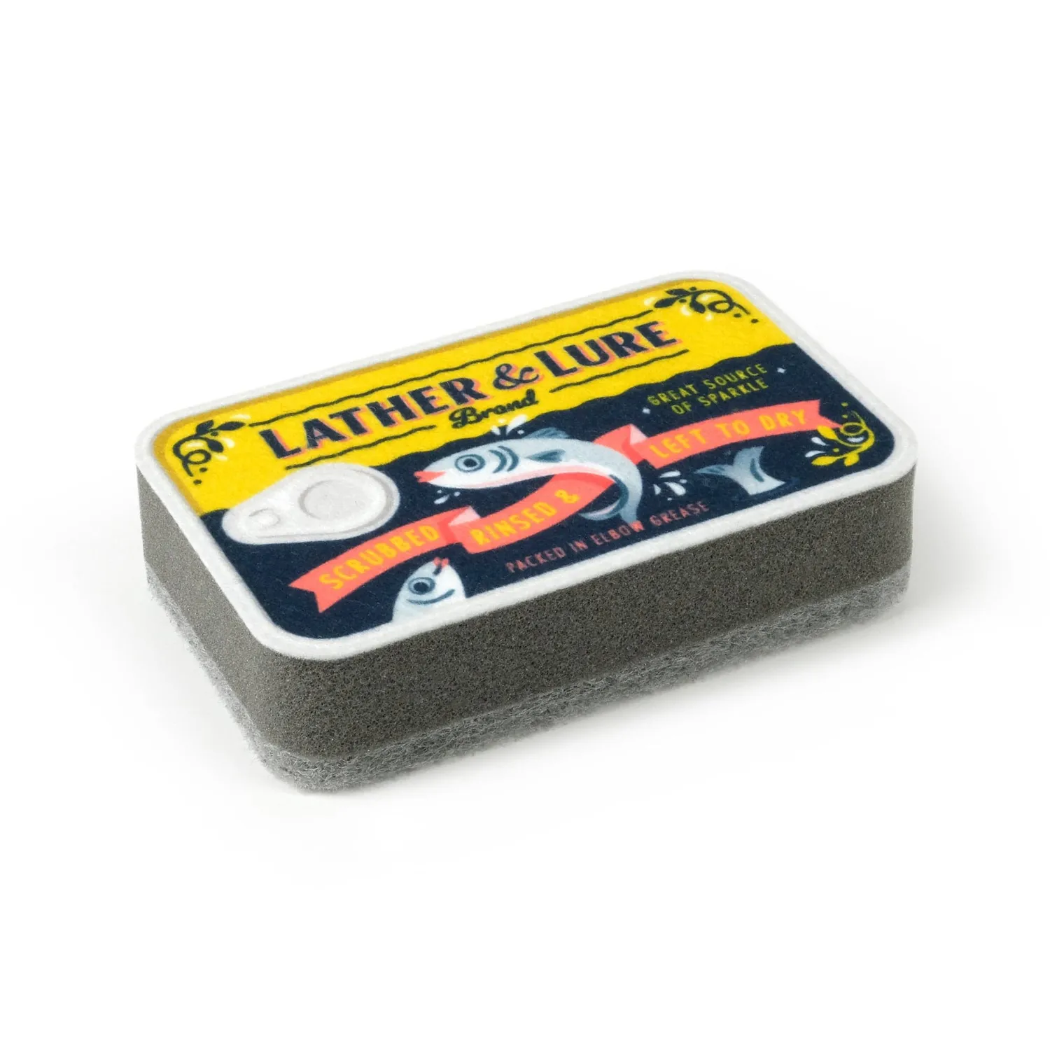 Fred & friends Tidy Tins svampe sardin 2-pak med 3 lag