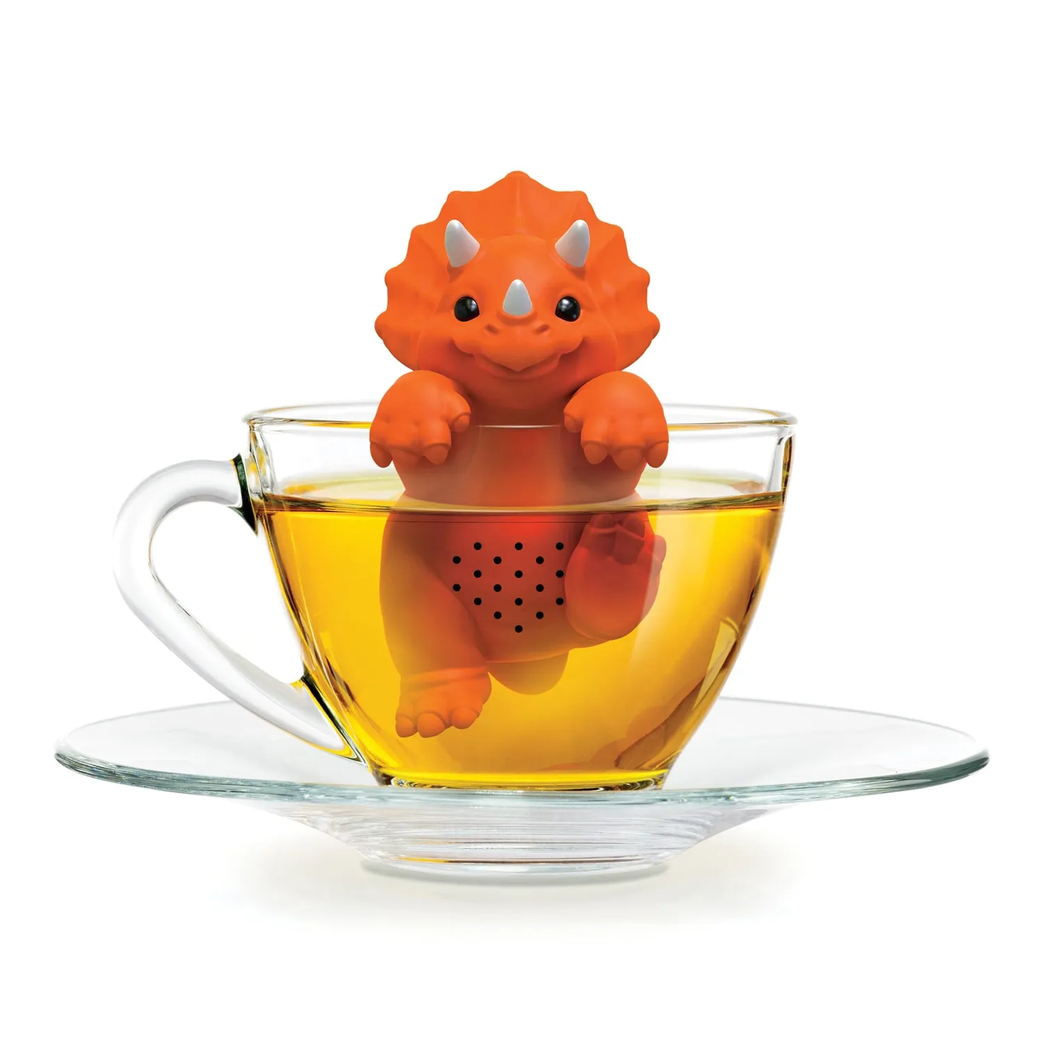 Fred Teaceratops teinfuser dinosaurus silikone