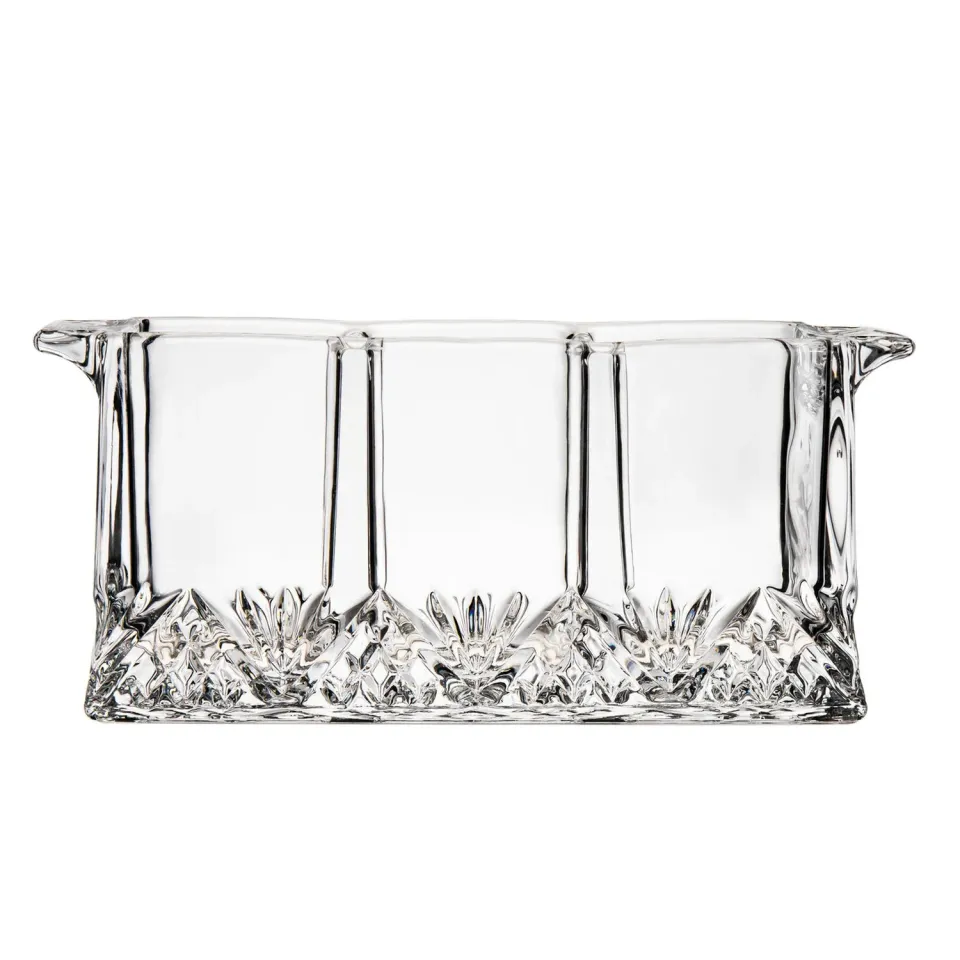 Godinger Dublin Flatware Caddy bestikholder krystal