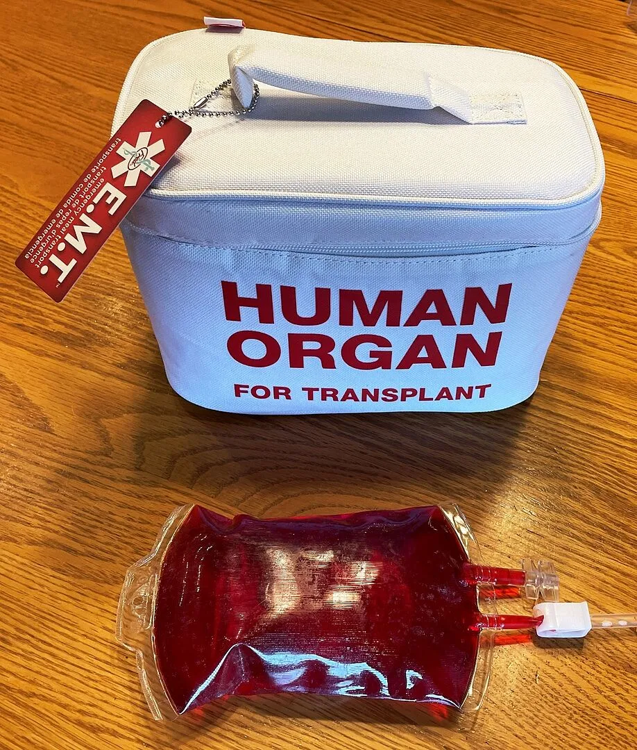 Fred E.M.T. køletaske isoleret madtaske organ donor
