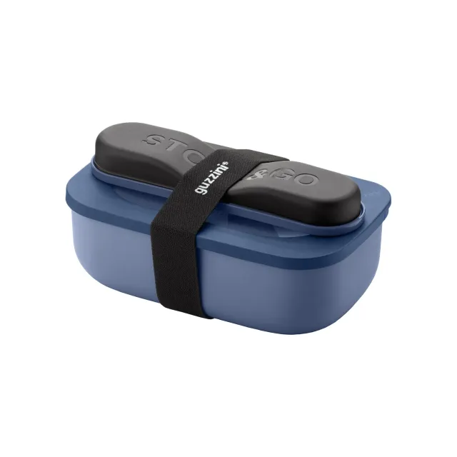 Guzzini Store&Go madkassesæt 2x900 ml med bestik