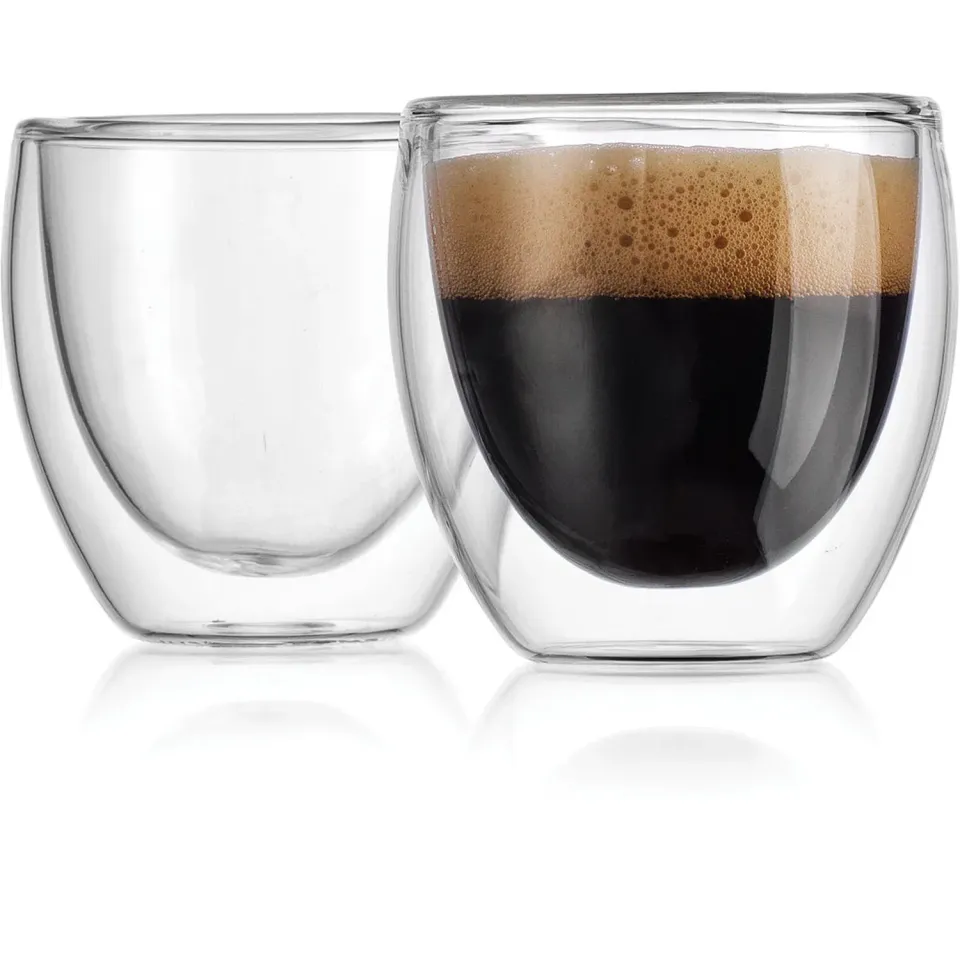 Godinger espressoglas dobbeltvægget 2 stk 3 oz