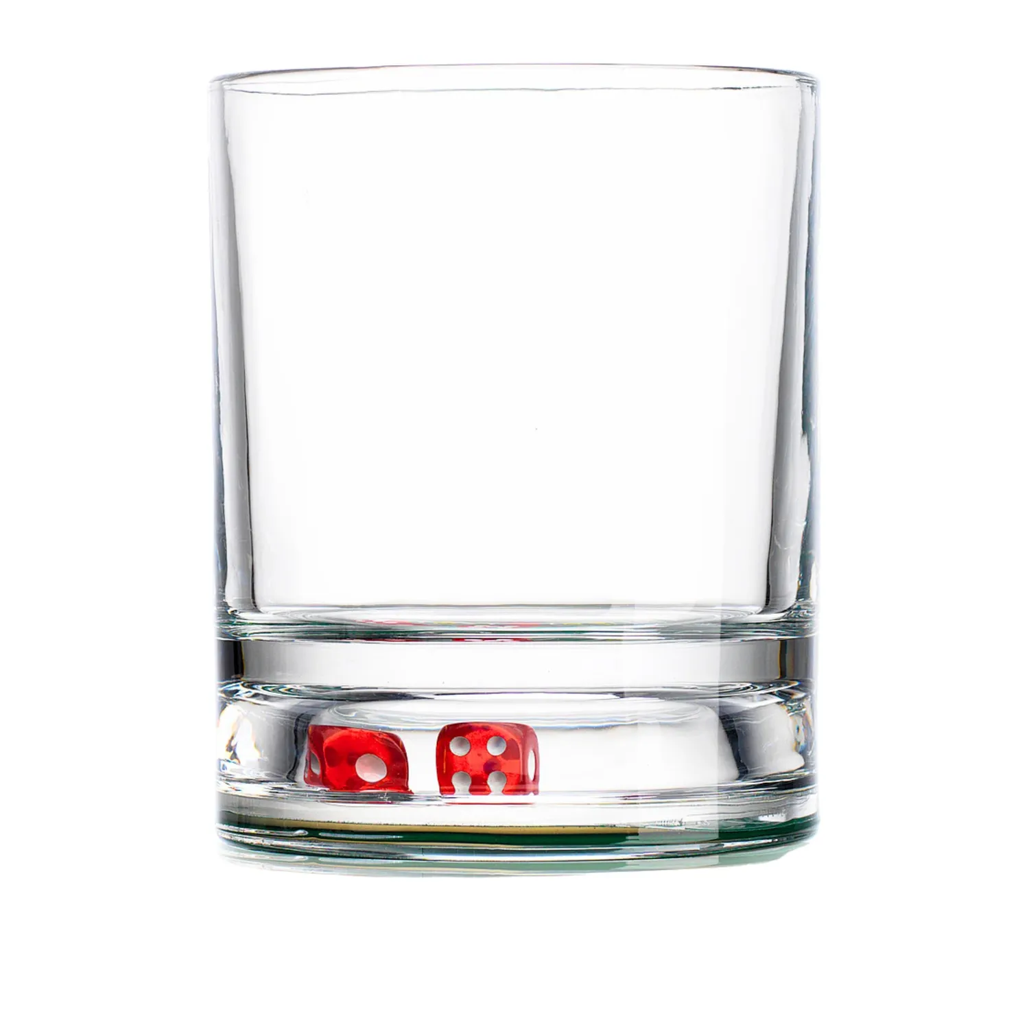 Godinger Craps Shoot whiskyglas 2 stk terninger 10 oz