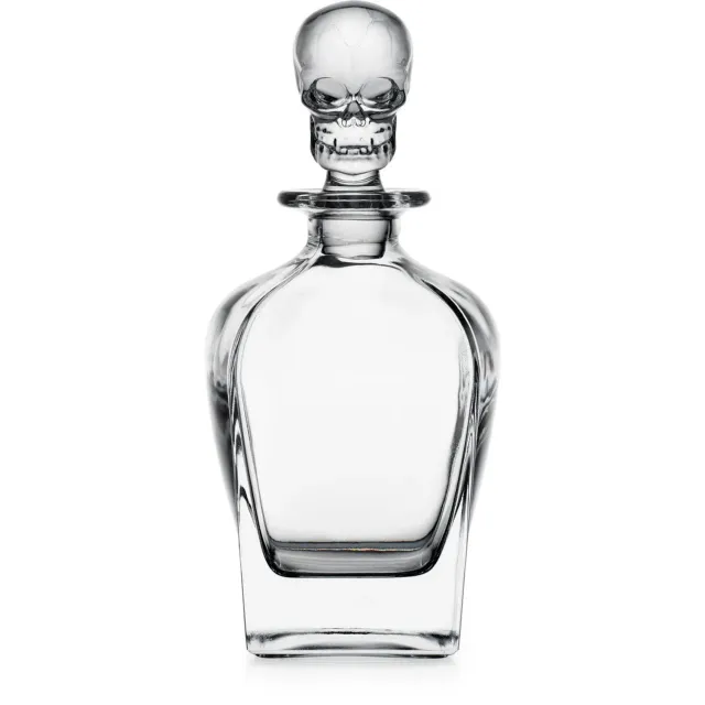 Godinger Skull Whiskey karaffel krystal 24 oz