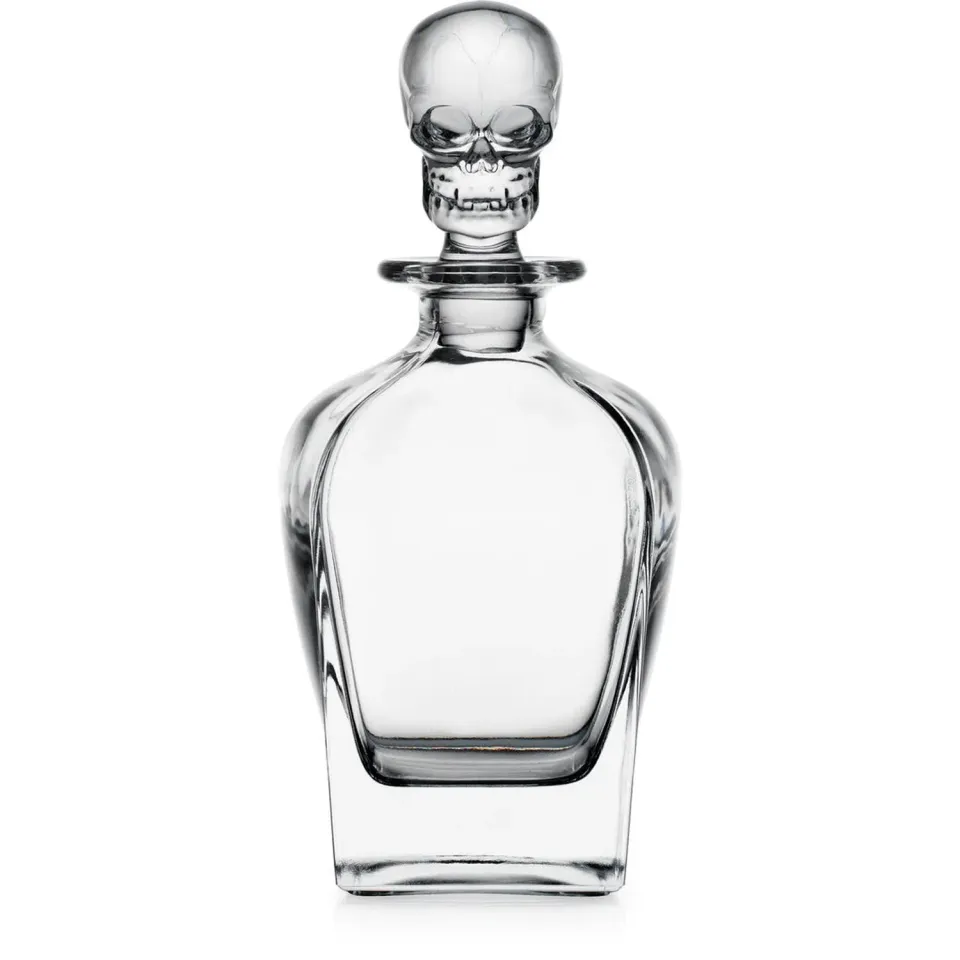 Godinger Skull Whiskey karaffel krystal 24 oz
