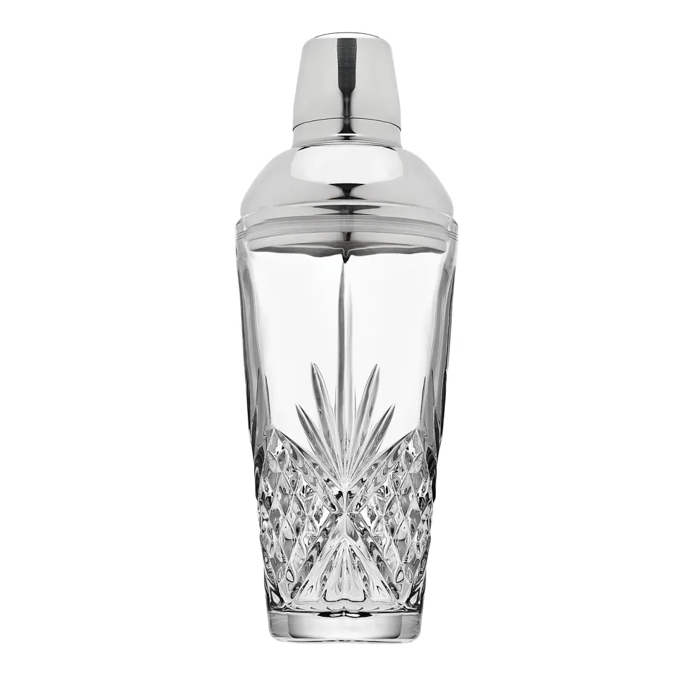 Godinger Dublin Crystal cocktailshaker klar stål
