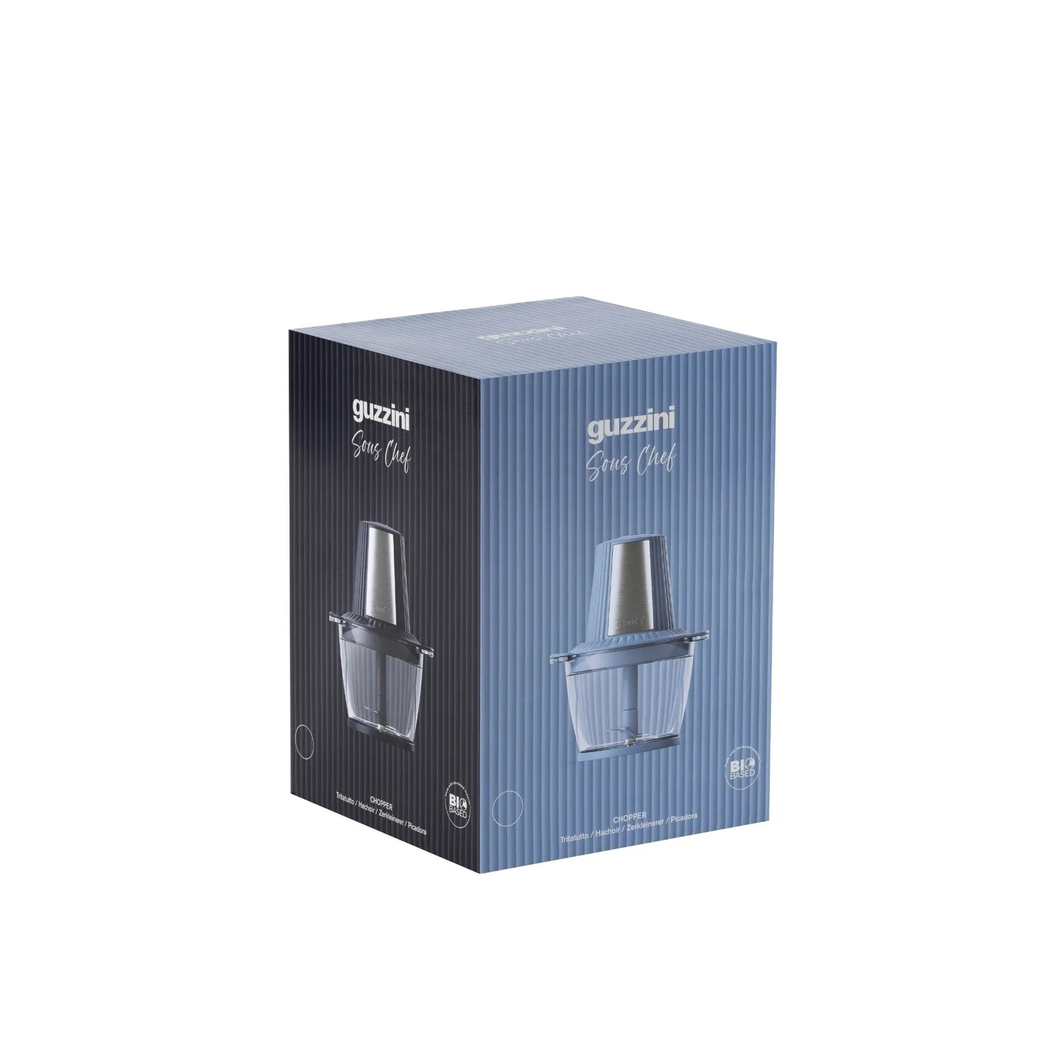 Guzzini Sous Chef minihakker 1 L glas bioplast