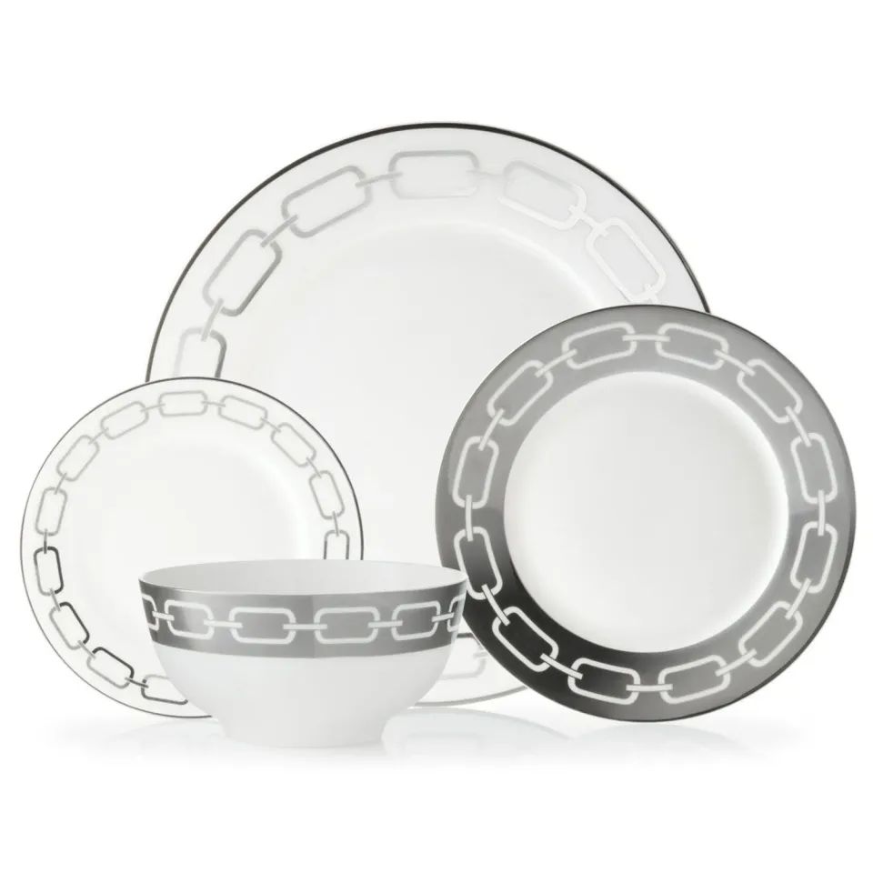 Godinger Lien middagsstel 16 dele platin
