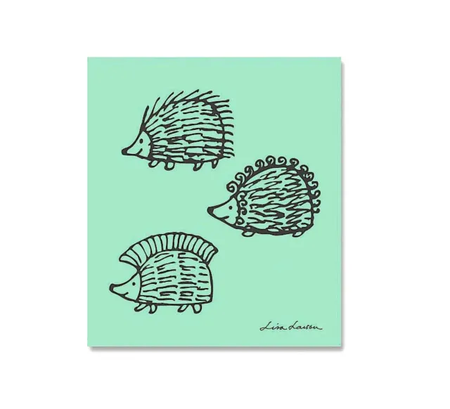 Opto Design Iggy Piggy Punky karklud grøn 17x14,5 cm