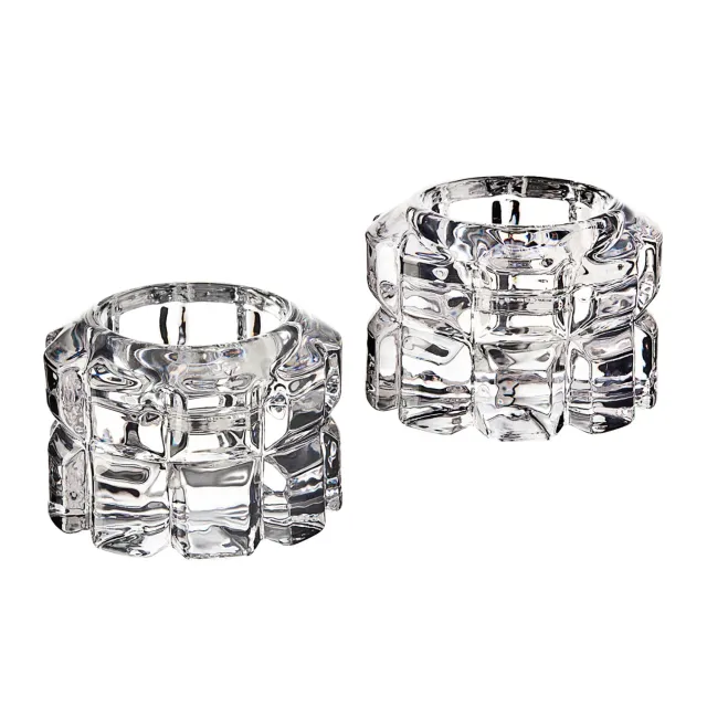 Godinger Diamante Votive fyrfadsstage klar krystal