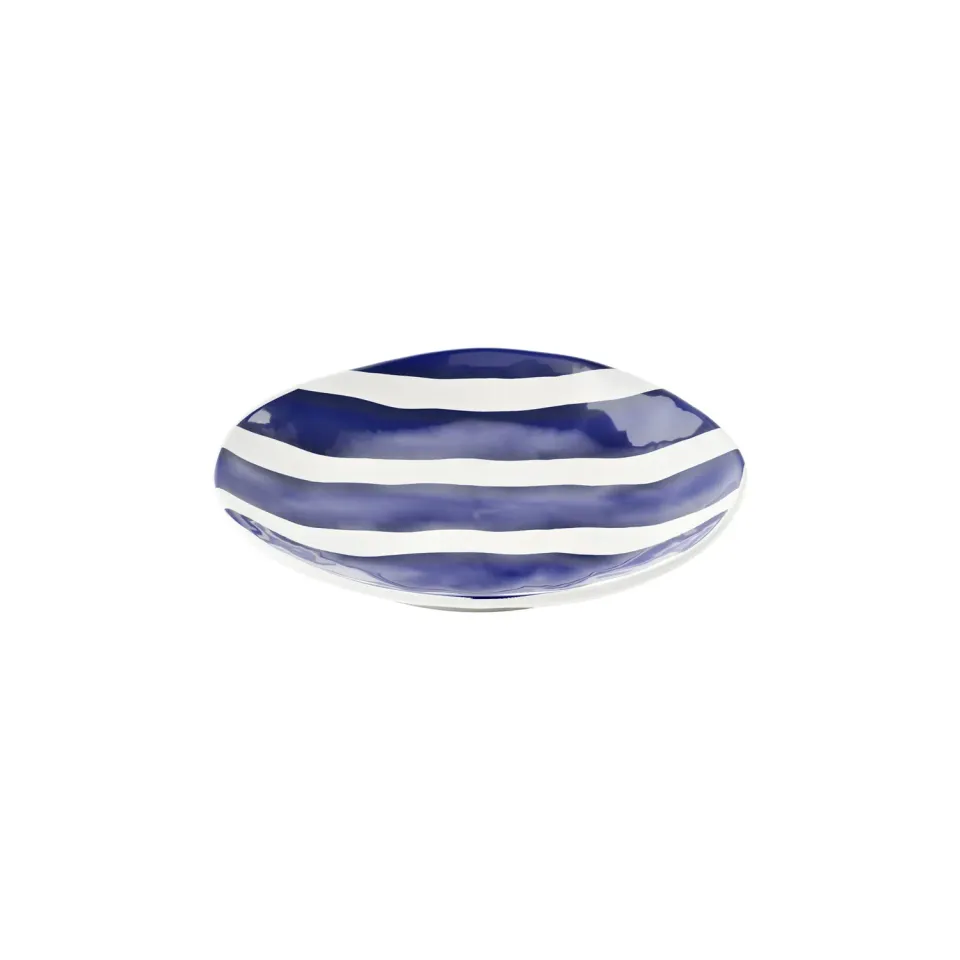 Guzzini Riviera desserttallerken Mediterranean blue melamin