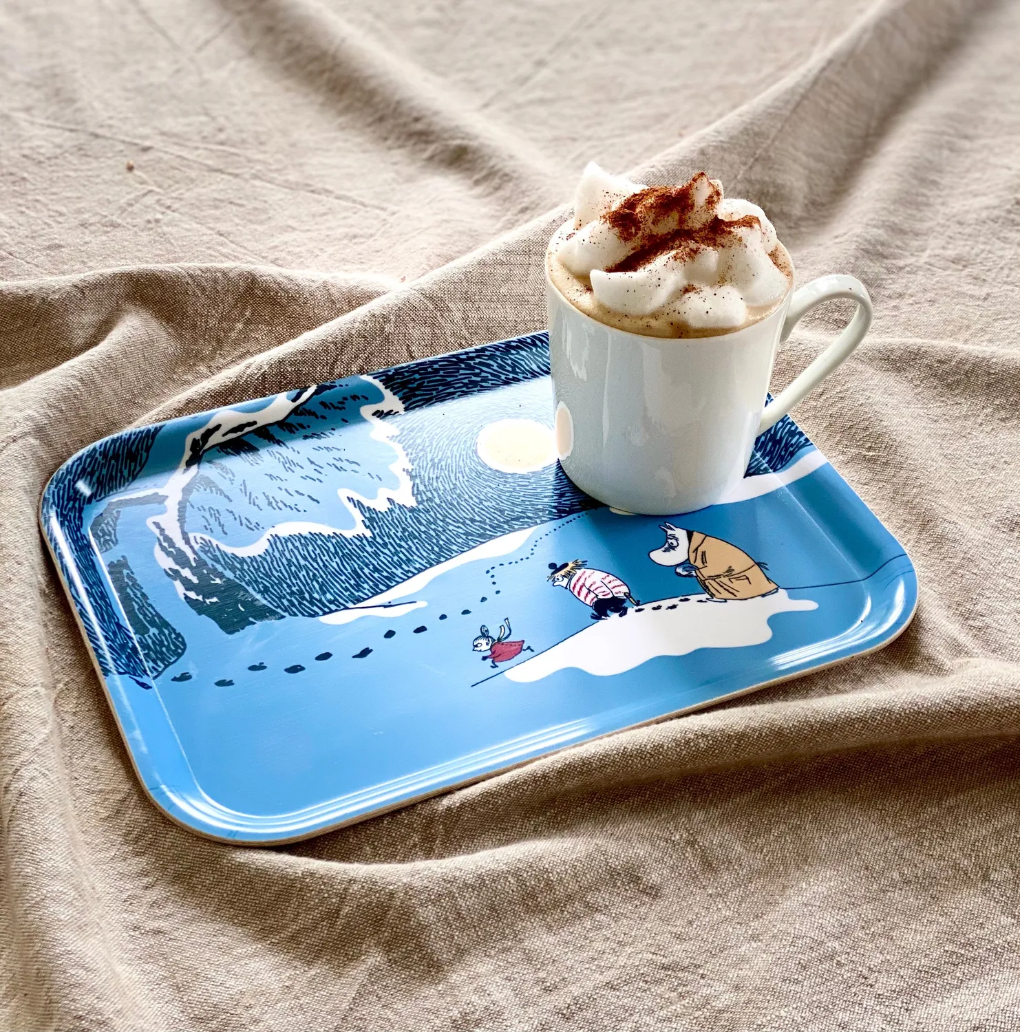 Opto Design Moomin Winter 2021 bakke 27x20 cm birk