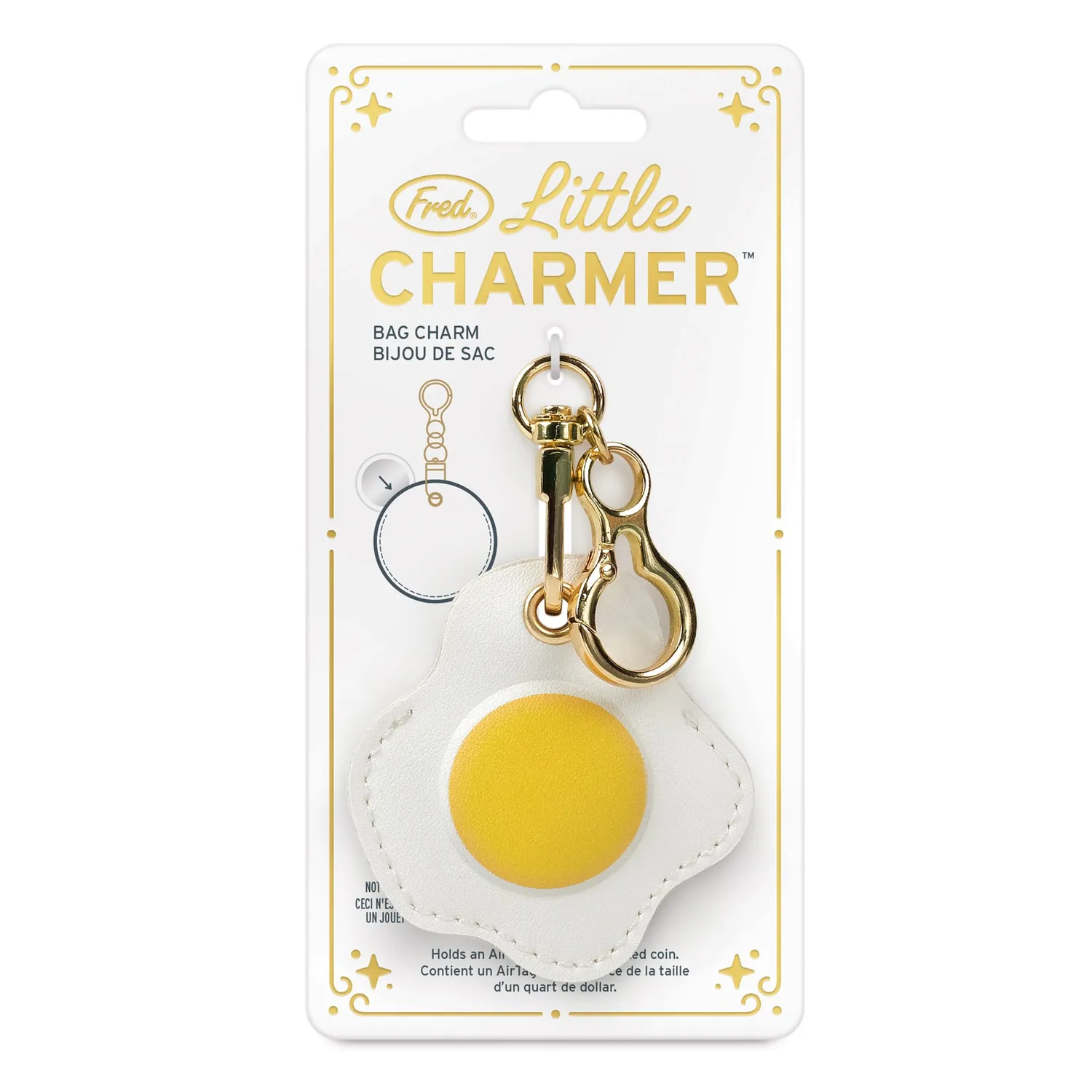 Fred & Friends Little Charmer Egg taskecharm æg