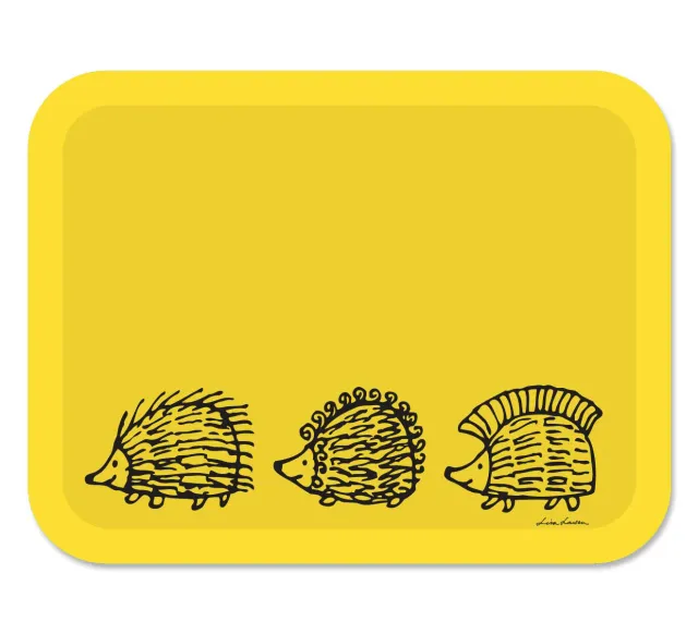 Lisa Larson Iggy Piggy Punky Yellow bakke 43x33 cm birk
