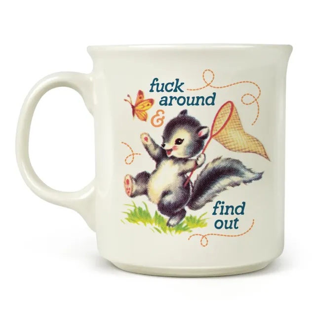 Fred & Friends Say Anything Fuck Around Find Out krus 473 ml