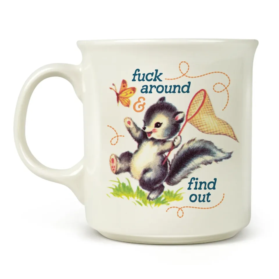 Fred & Friends Say Anything Fuck Around Find Out krus 473 ml