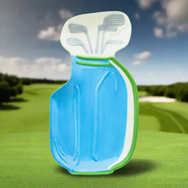 Godinger League Golf Bag serveringsfad porcelæn