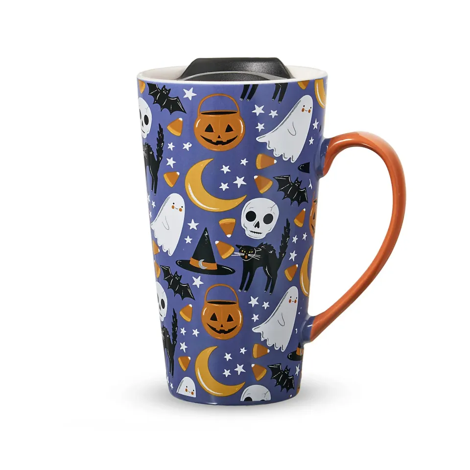 Godinger Ghost Stories to go krus porcelæn halloween