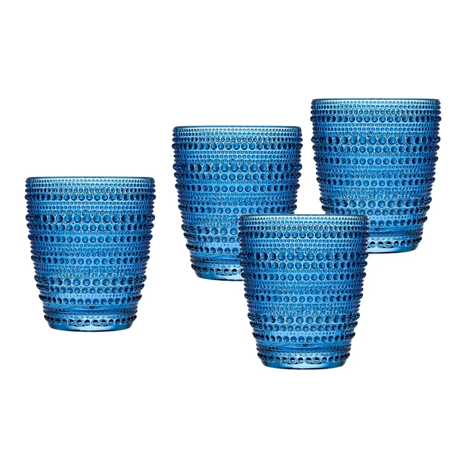 Godinger Lumina Blue whiskyglas 4 stk 33 cl