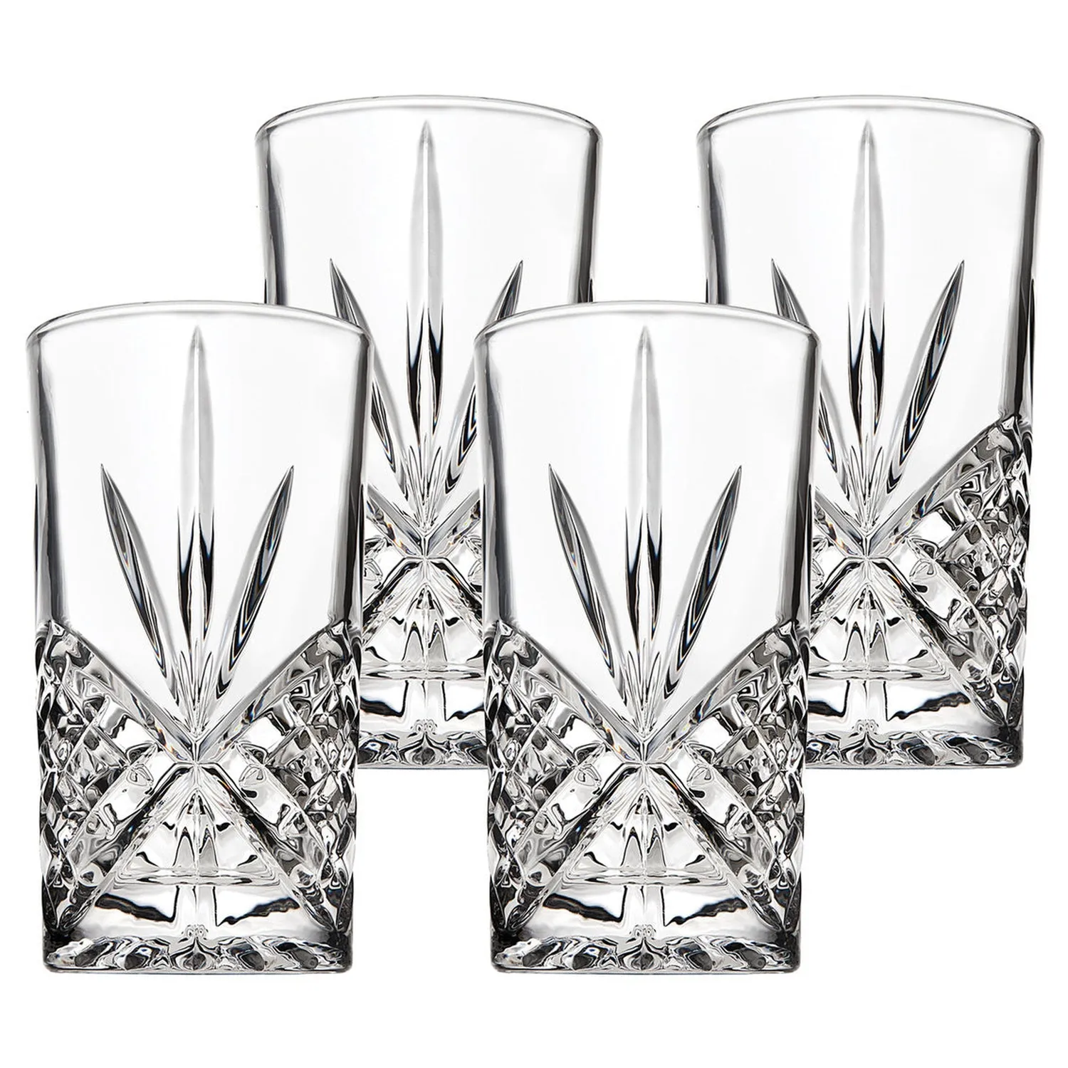 Godinger Dublin highballglas akryl 4-pak klar