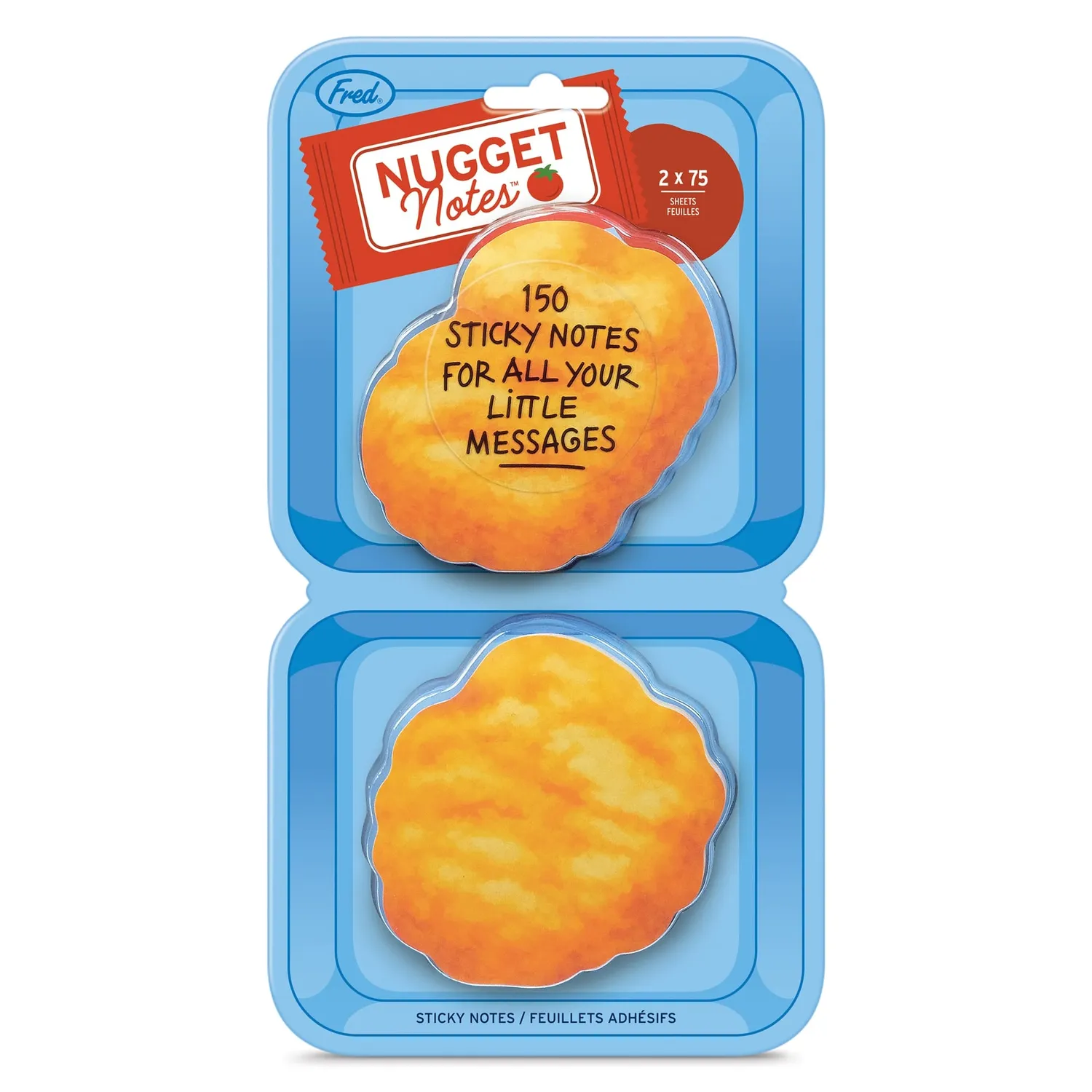 Fred Nugget Notes memoblok 2-pak nuggetform