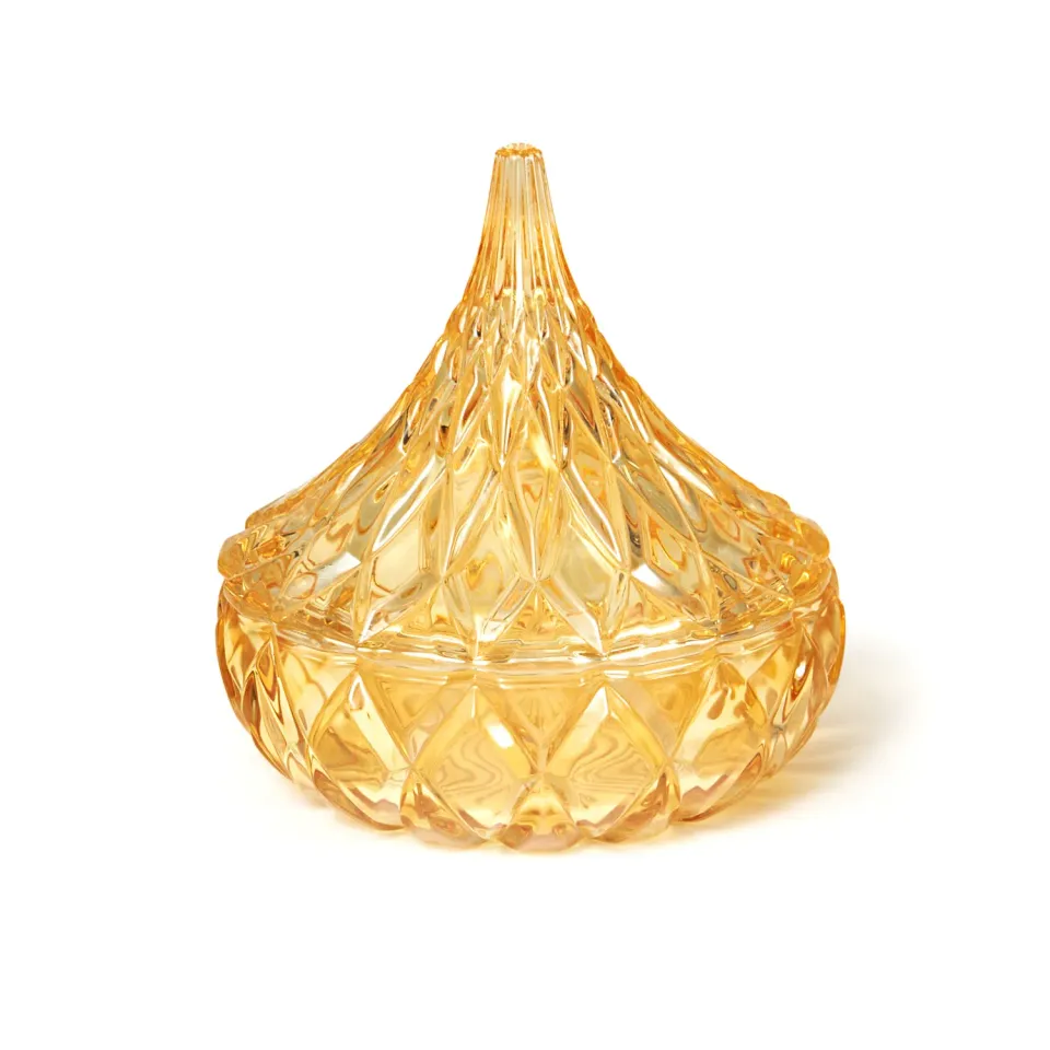 Godinger Hershey's Kisses slikdåse gul krystal
