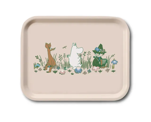 Opto Design Mumi Snuskinum beige bakke 27x20 cm birkefiner