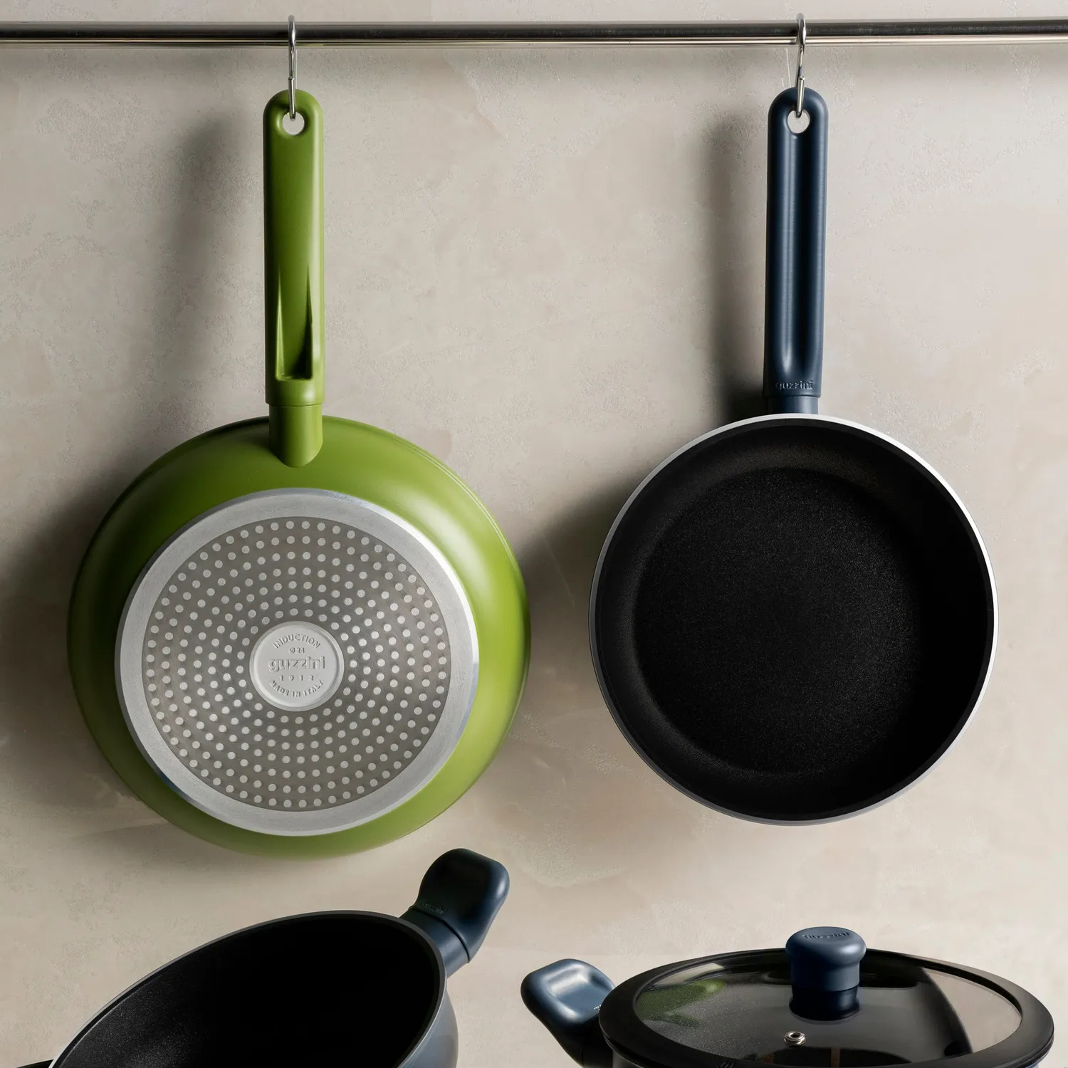 Guzzini Cook&Color stegepande Ø28 cm induktion sort