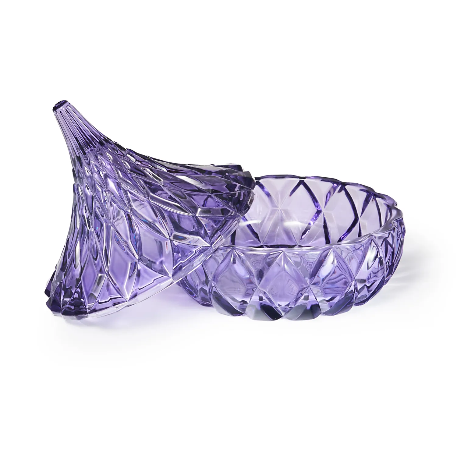 Godinger Hershey's Kisses slikkrukke lilla krystal