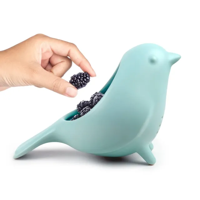 Fred Blue Bird dørslag keramik fugl 1 pint
