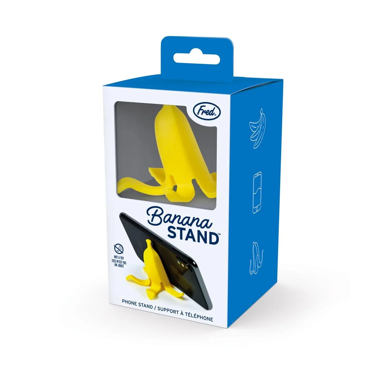 Fred Banana Stand telefonholder banan gul
