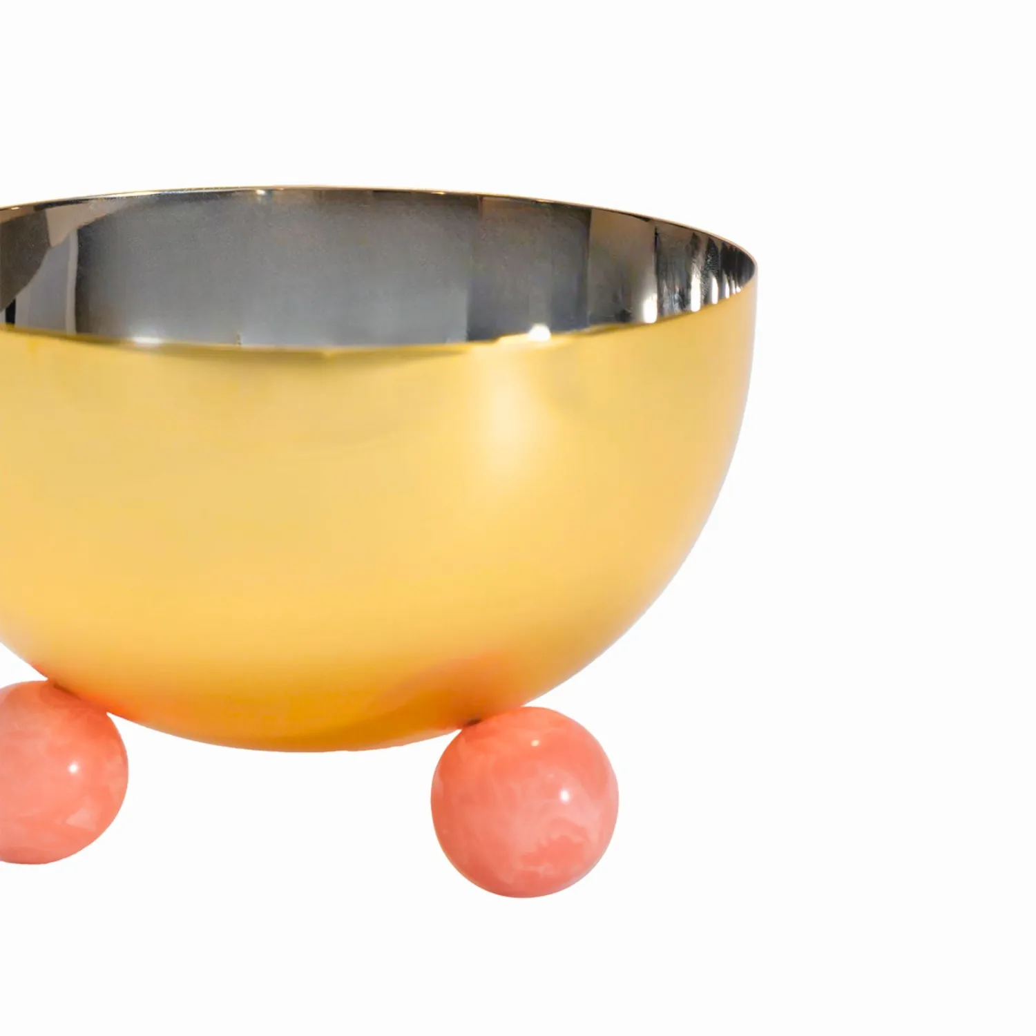 Godinger Temari Pink Gold nøddeskål på fod