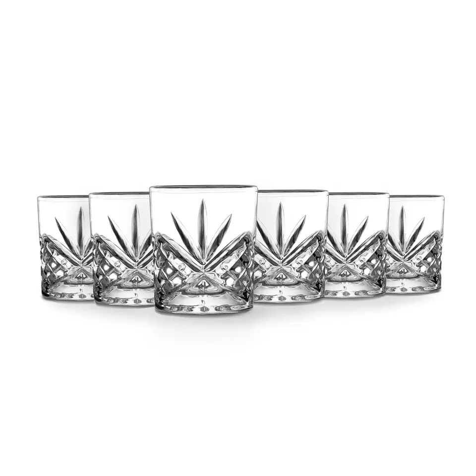 Godinger Dublin shotglas krystal 6 stk 6 cl klar