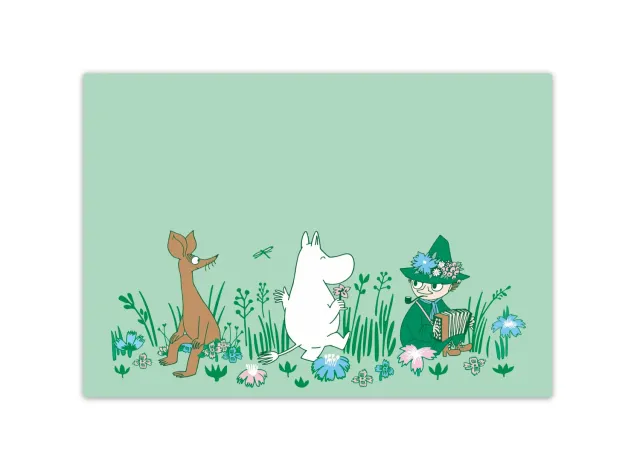 Opto Design Moomin Snufkin dækkeserviet grøn 40x27,5 cm