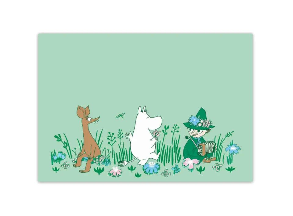 Opto Design Moomin Snufkin dækkeserviet grøn 40x27,5 cm