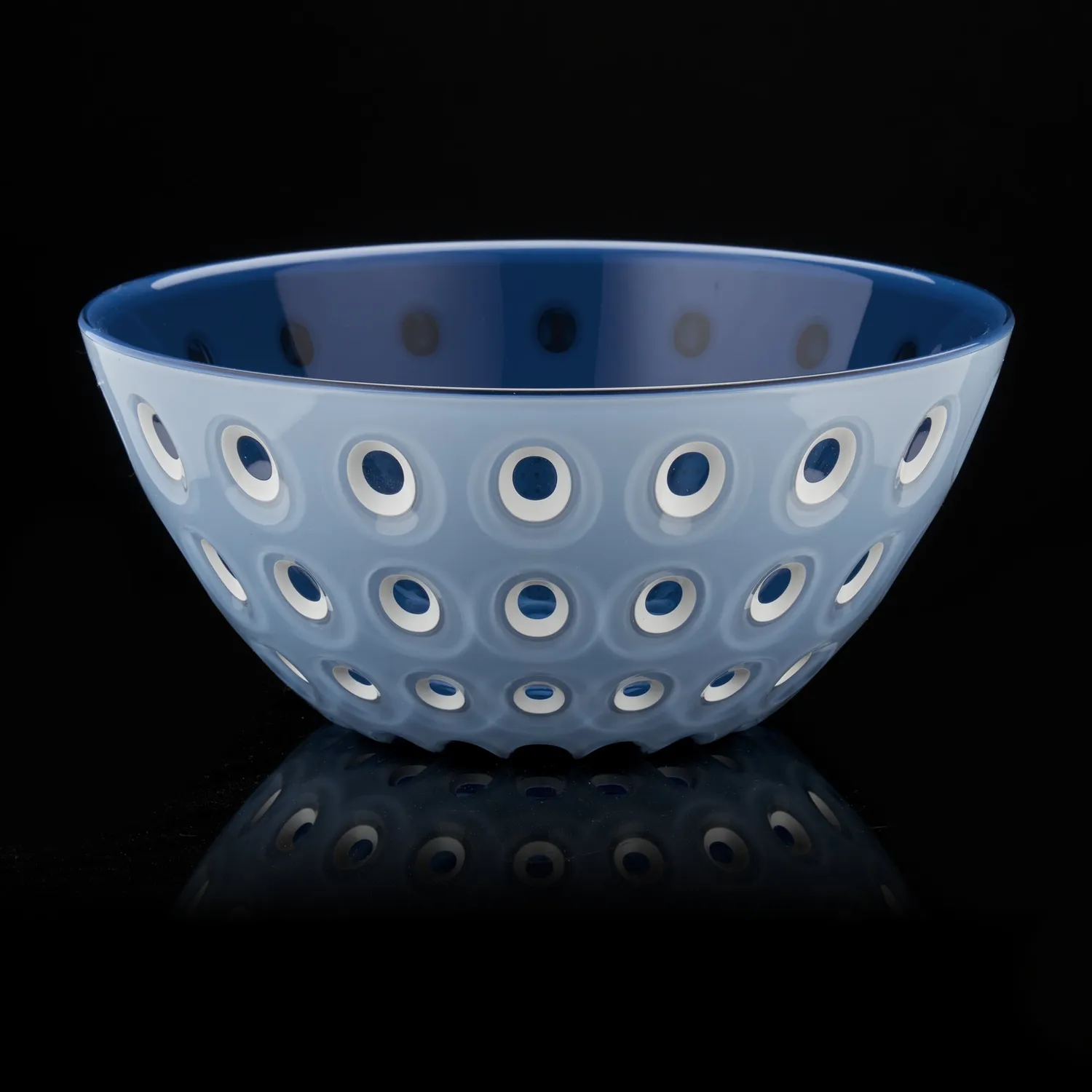 Guzzini Le Murrine skål lyseblå Ø25 cm