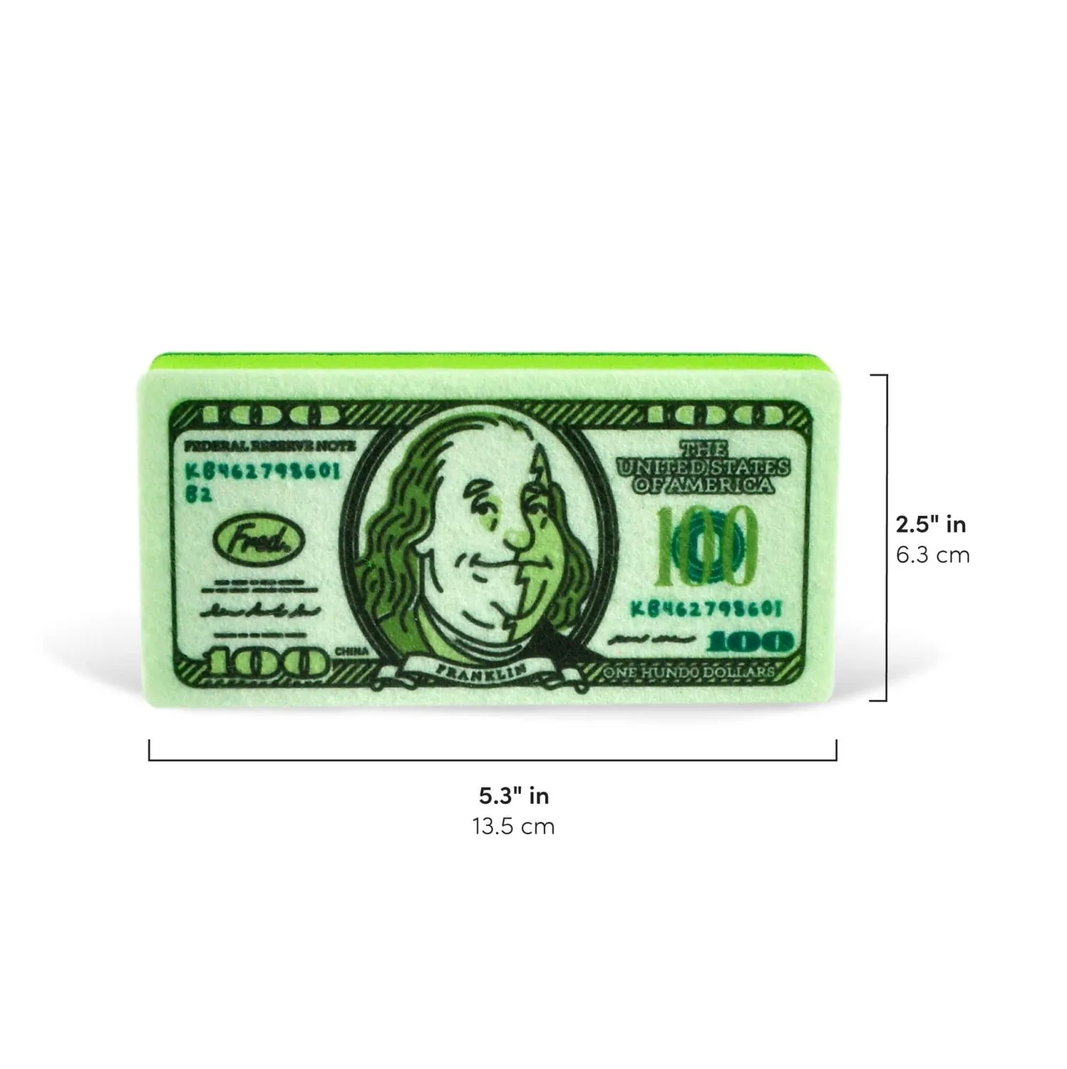 Fred Dirty Money køkkensvampe dollars 2 stk