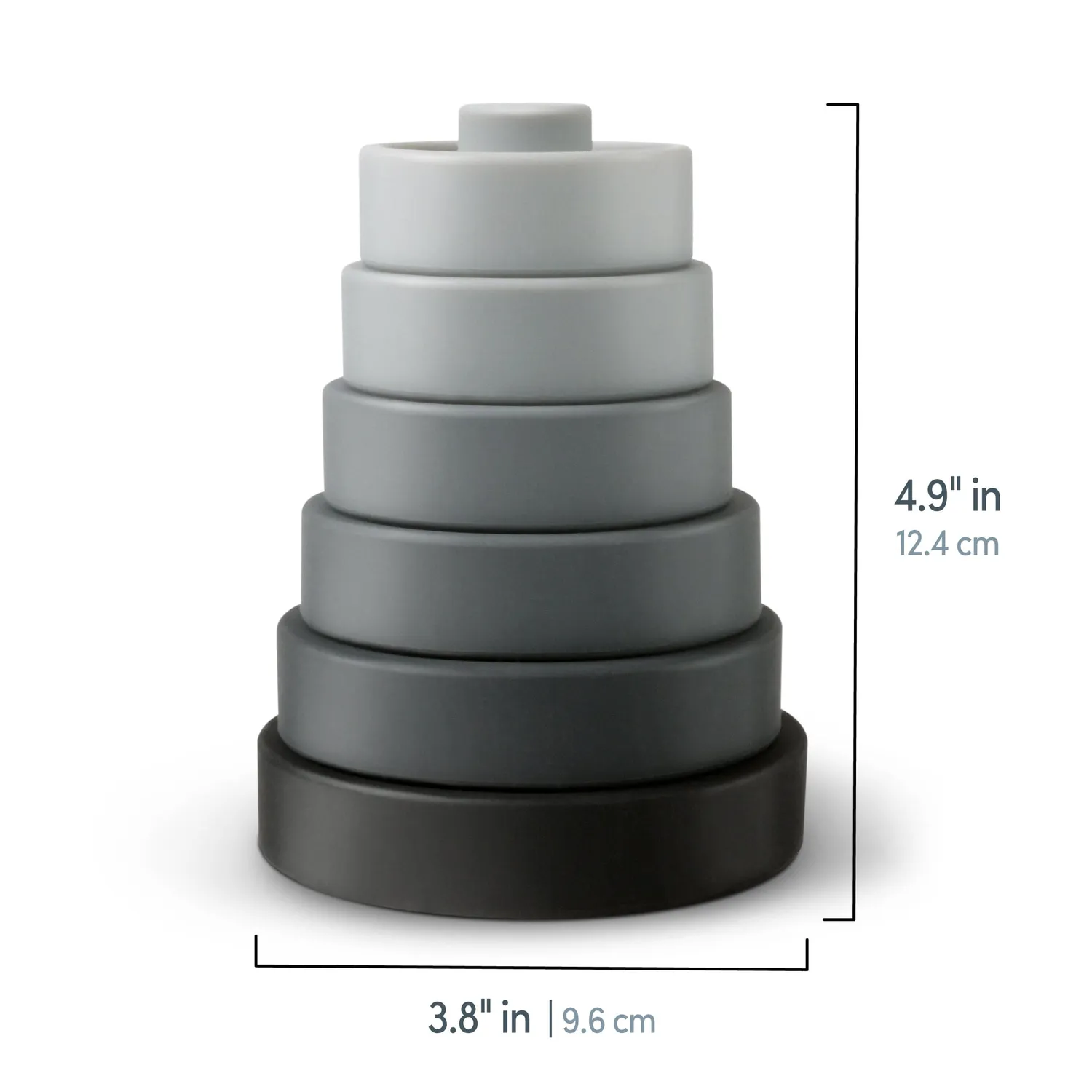 Fred Buff Baby Weight Plate Stacker stablelegetøj 6 dele