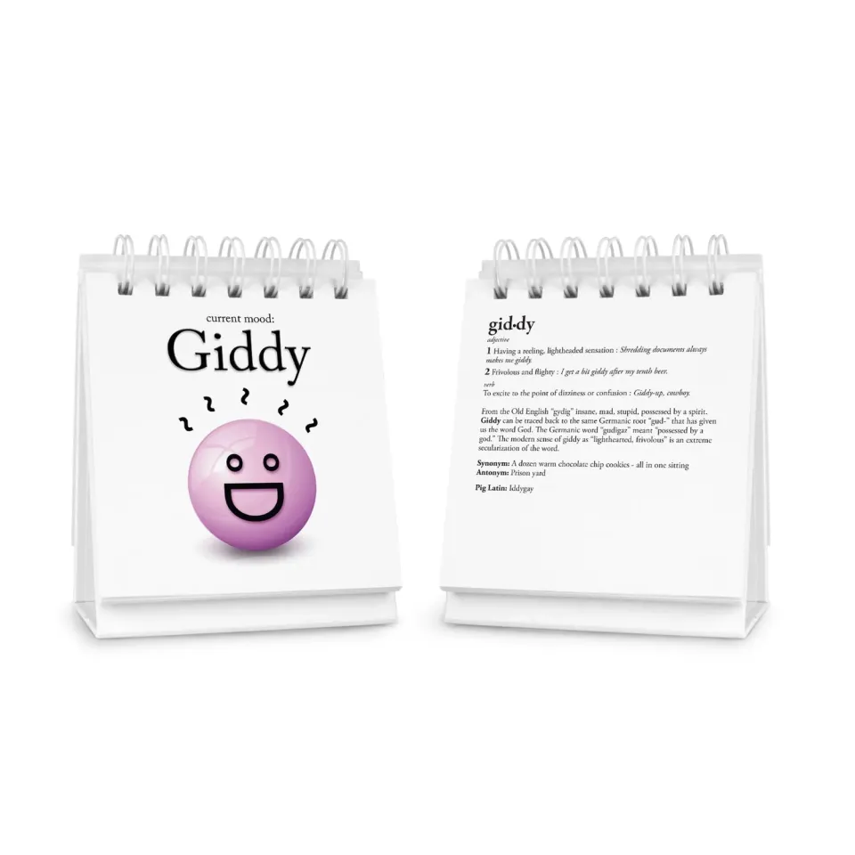 Fred The Daily Mood bordskilt 47 humør