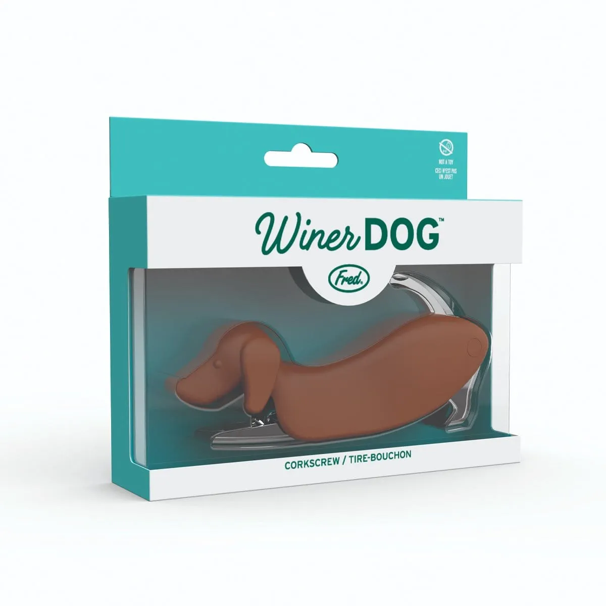 Fred Winer Dogs vinsæt 3 dele gravhund silikone